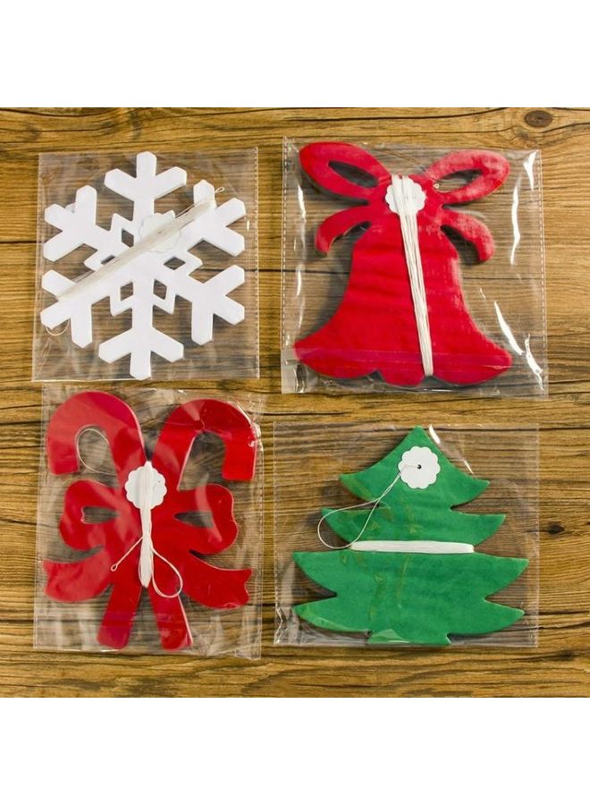 بي جي إم شريط زينة بتصميم فيونكة من قطعتين متعدد الألوان - Image 4