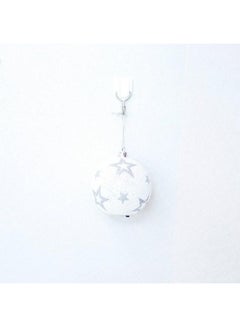 BGM 2-Piece Decorative Christmas Tree Glowing Ball Pendant Set Yellow  - Image 2