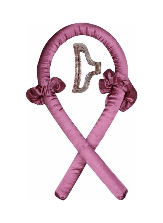 بي جي إم طقم جهاز كي مخصص لتجعيد الشعر بإسفنجة دون حرارة مكون من قطعتين أرجواني داكن - Image 1