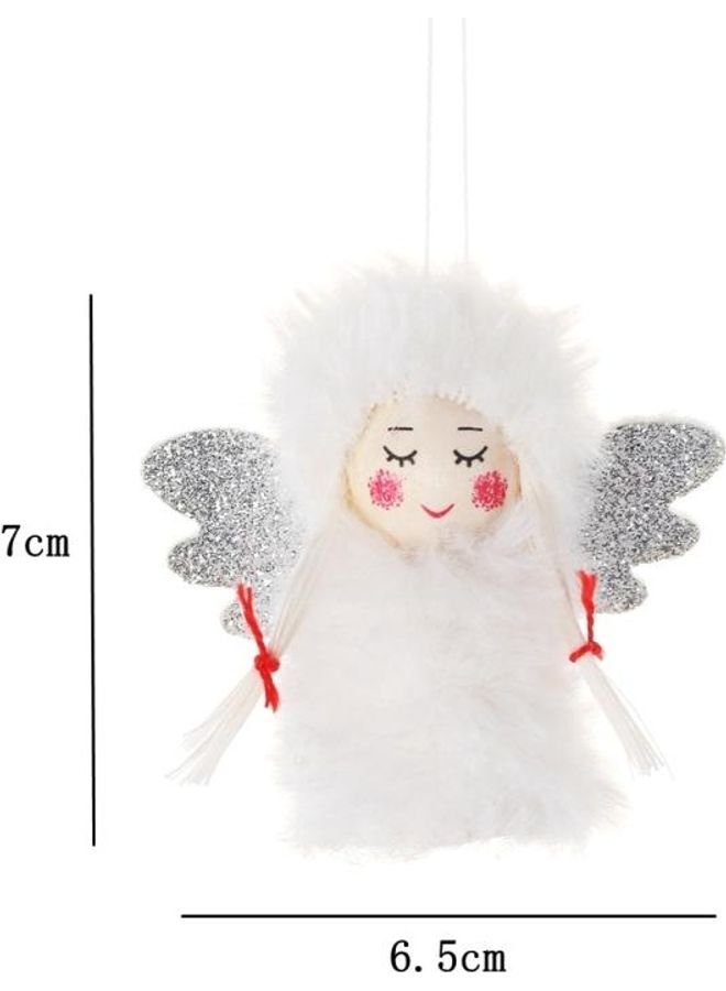 بي جي إم طقم زينة للديكور، مكون من قطعتين أبيض - Image 3