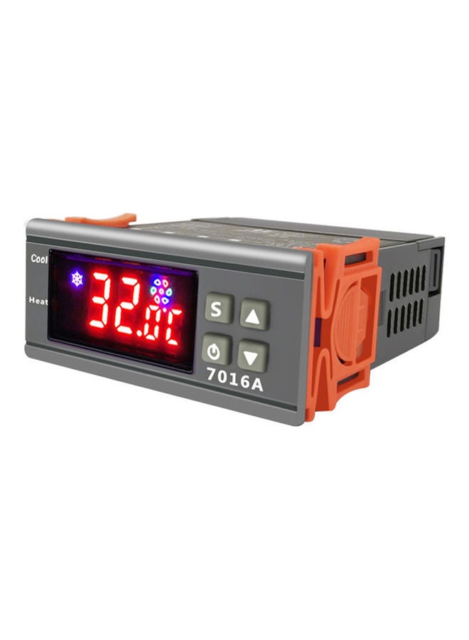 جهاز تحكم في درجة الحرارة ZFX 7016A بتيار 30 أمبير متعدد الألوان متعدد الألوان 10.00 x 5.00 x 8.50سم  - Image 4
