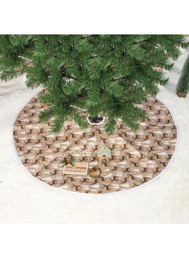 بي جي إم تنورة شجرة للزينة من قطعتين متعدد الألوان - Image 1