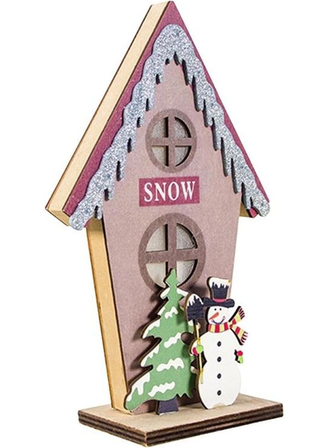 BGM 2-Piece Snowman Decorative Ornament Set Multicolour - Image 1