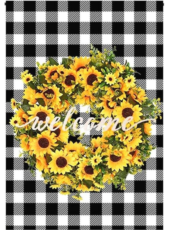 BGM 4-Piece Garden Flag Set Sunflower - Image 1