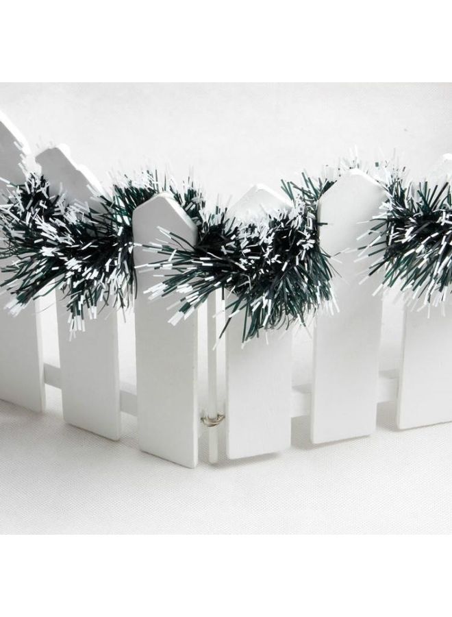 بي جي إم زينة من اللباد من قطعتين أخضر/ أبيض - Image 5