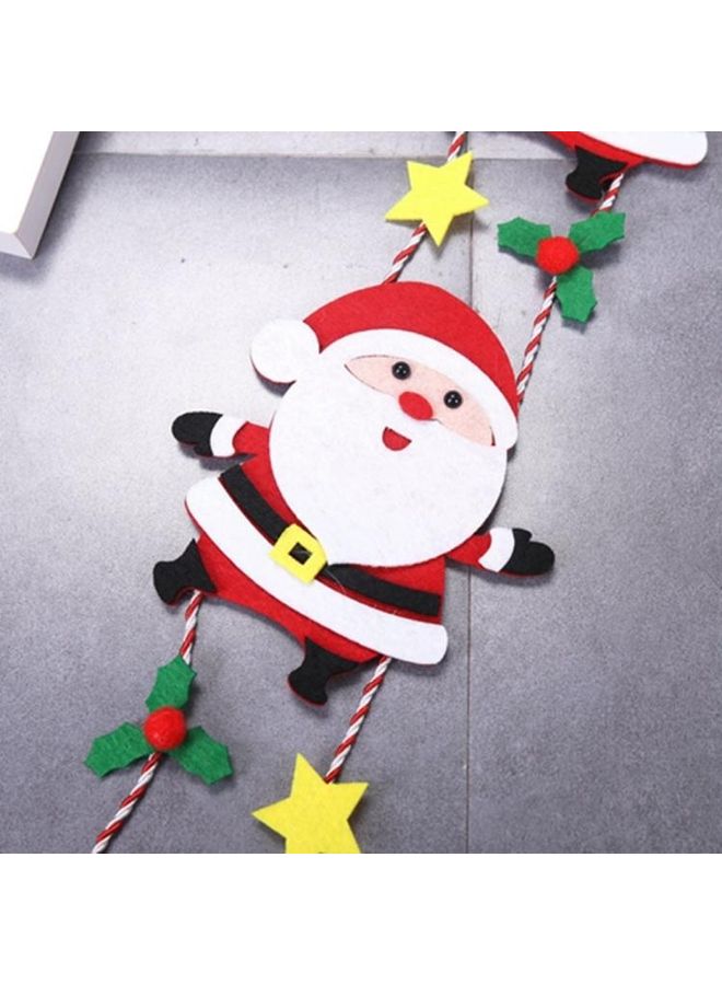 بي جي إم مجموعة دلايات بتصميم دميات علي سلم من 4 قطع متعدد الألوان - Image 4