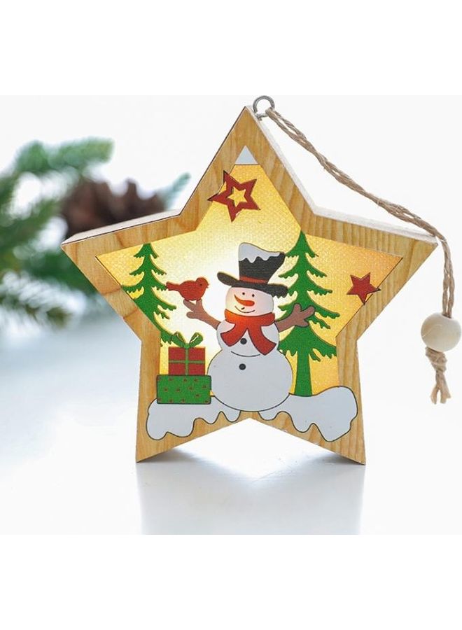 BGM 2-Piece Snowman Decorative Ornament Set Multicolour - Image 2