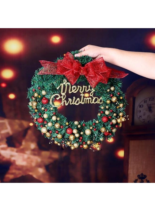 بي جي إم إكليل مزين بفيونكة بتصميم كرة بودرة متعدد الألوان 40سم - Image 2