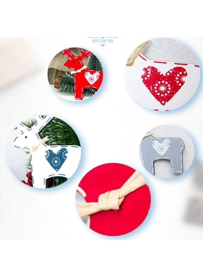 BGM 2-Piece Decorative Hanging Elk Grey - Image 2