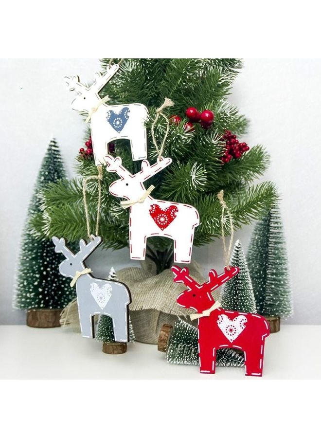 BGM 2-Piece Decorative Hanging Elk Grey - Image 3