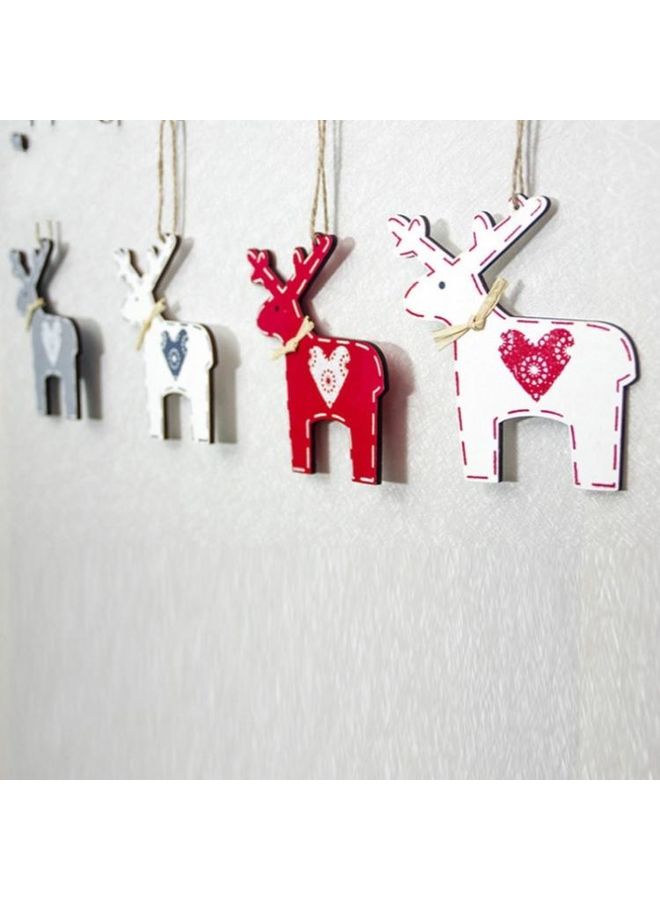 BGM 2-Piece Decorative Hanging Elk Grey - Image 4