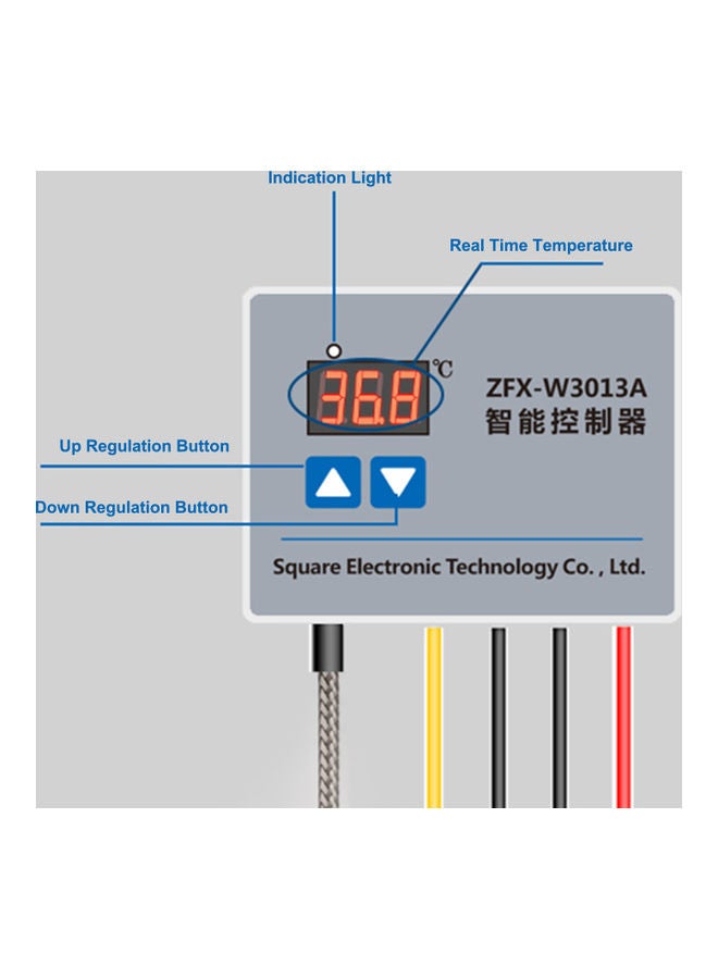 ZFX W3013A Separate Temperature Controller Multicolour  - Image 2