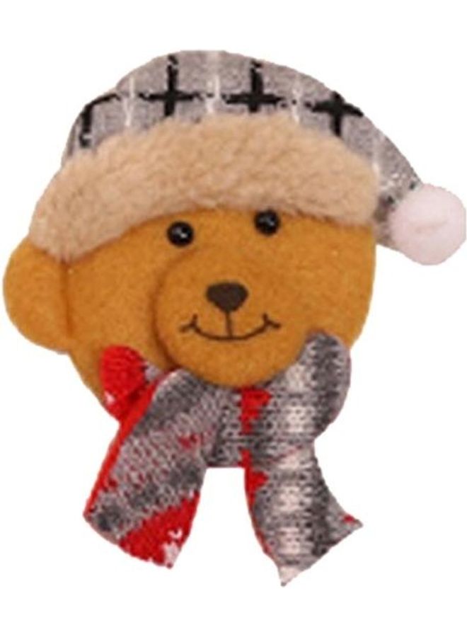 بي جي إم مجموعة دلايات للزينة بتصميم رأس دب مكونة من 25 قطعة متعدد الألوان