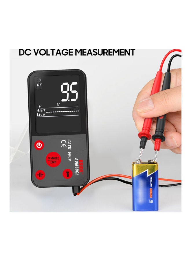 Digital Multimeter Black 16.30 x 3.70 x 7.30cm