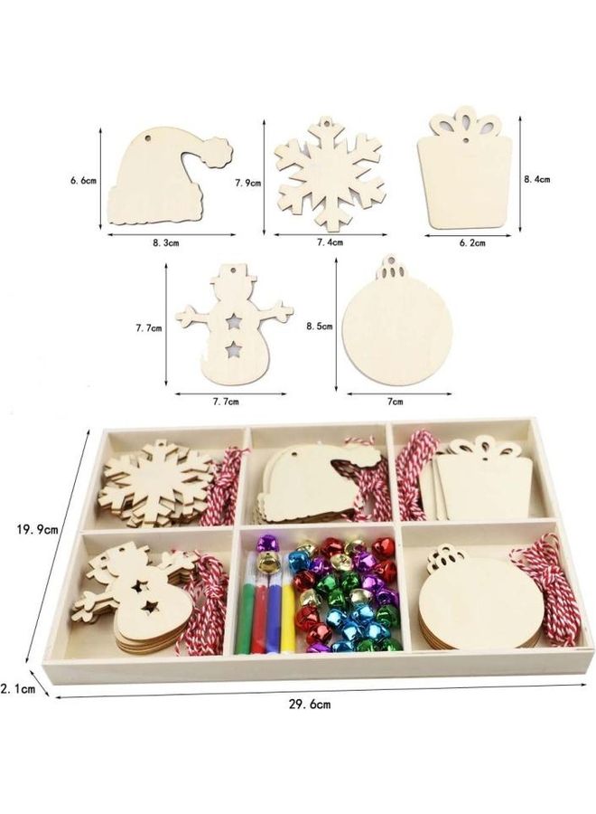 بي جي إم طقم هدايا للزينة يمكنك صنعها بنفسك متعدد الألوان - Image 2