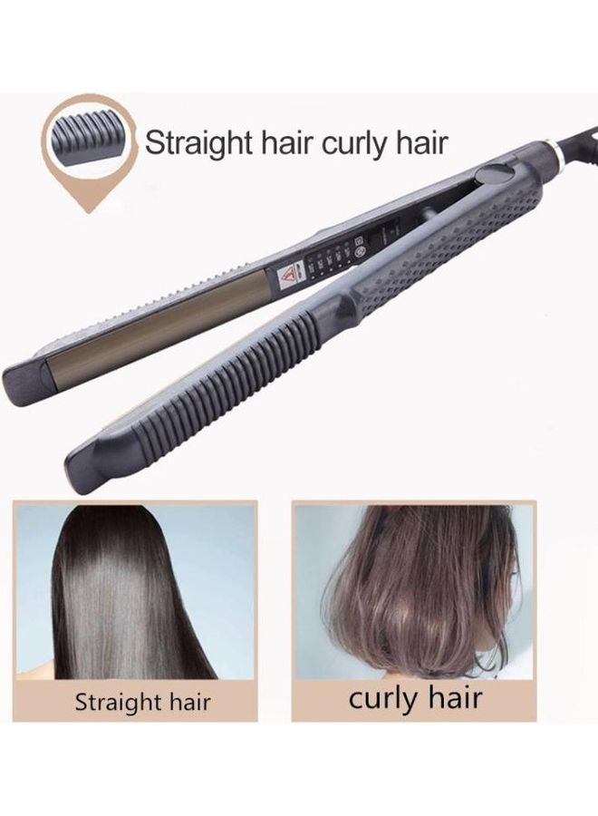 BGM Electronic Hair Curling Irons Temperature Control Titanium Corrugated Fast Warm-up Crimper Tool Multicolour  - Image 5