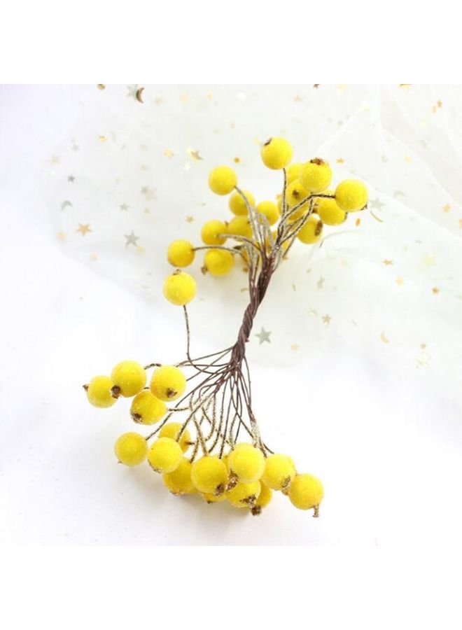 BGM 5-Piece Decorative Hanging Ornaments Yellow/Brown - Image 1