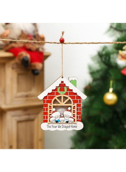 3-Piece Christmas Tree Ornament With Light Set Multicolour