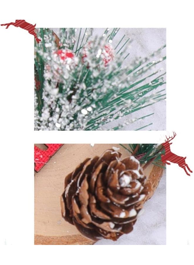 بي جي إم 3 قطع دلاية خشبية دائرية للزينة متعدد الألوان - Image 4