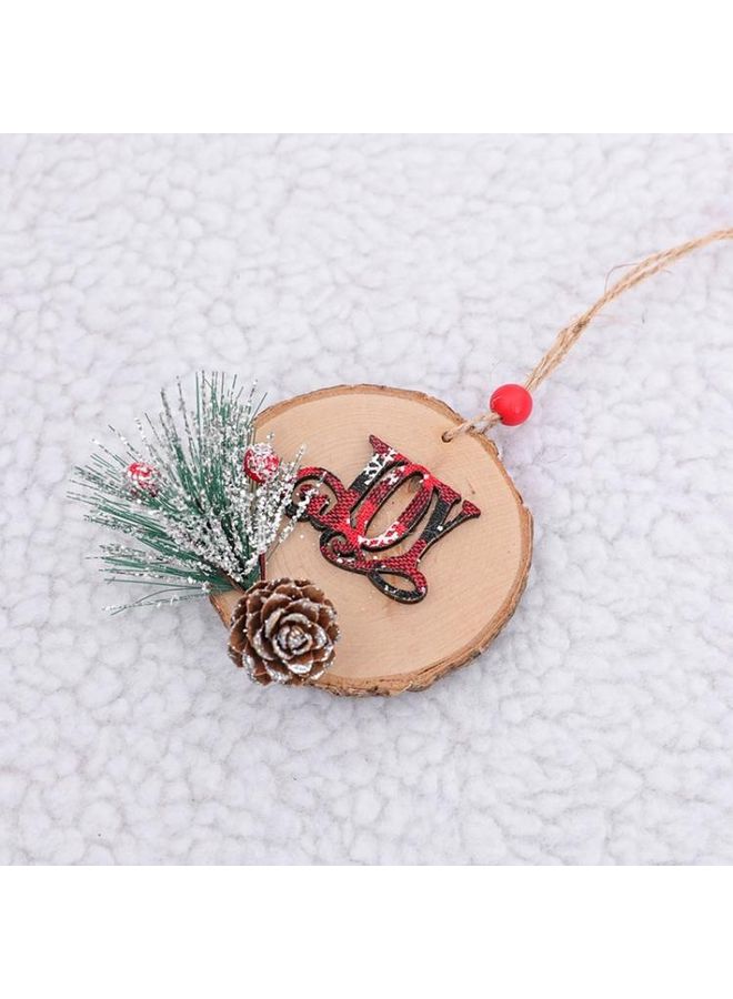 بي جي إم 3 قطع دلاية خشبية دائرية للزينة متعدد الألوان - Image 5