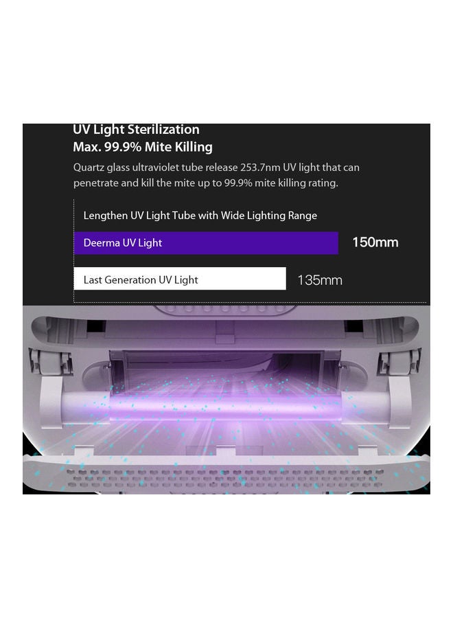 ديرما مكنسة كهربائية محمولة باليد 450 W ki-t-163 أبيض  - Image 5