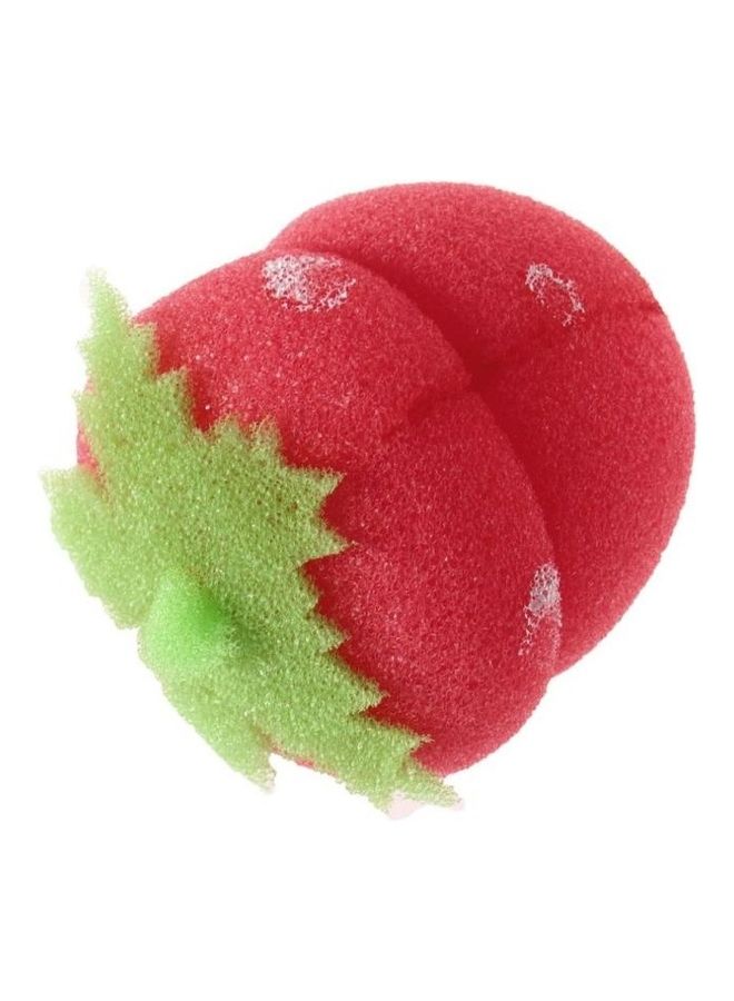 بي جي إم أداة تجعيد الشعر بتصميم لطيف على شكل فراولة من 12 قطعة متعدد الألوان - Image 5