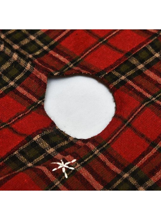 BGM Decorative Applique Machine Embroidered Tree Bottom Multicolour - Image 3