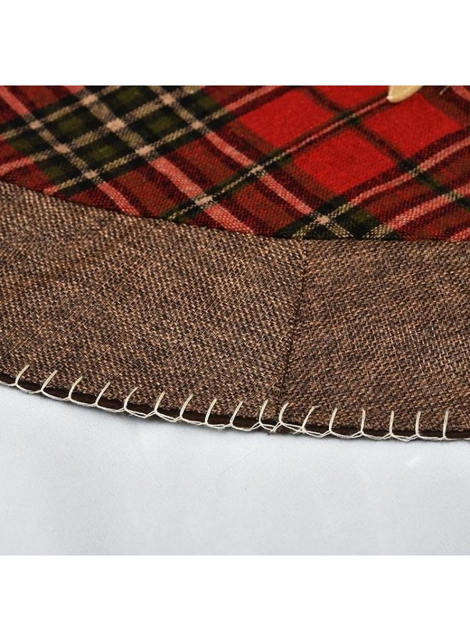 BGM Decorative Applique Machine Embroidered Tree Bottom Multicolour - Image 5