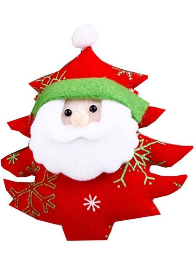 بي جي إم طقم زينة من 10 قطع مناسبة لأعياد الميلاد للتعليق على الباب أحمر/ أبيض/ أخضر - Image 2