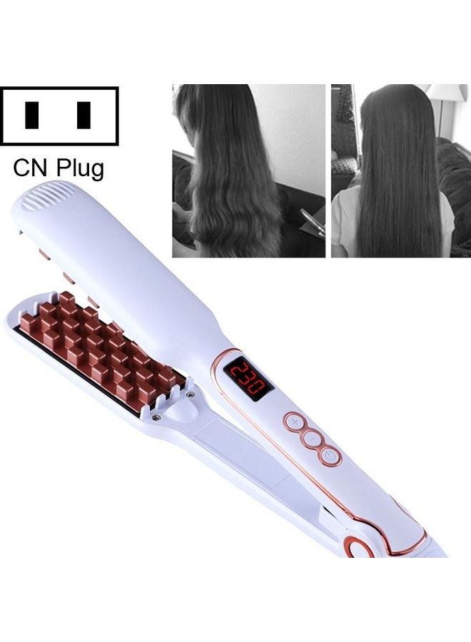 BGM Multi-Functional Hair Styling Iron White/Gold - Image 2