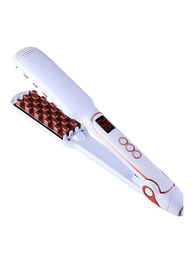 BGM Multi-Functional Hair Styling Iron White/Gold - Image 1