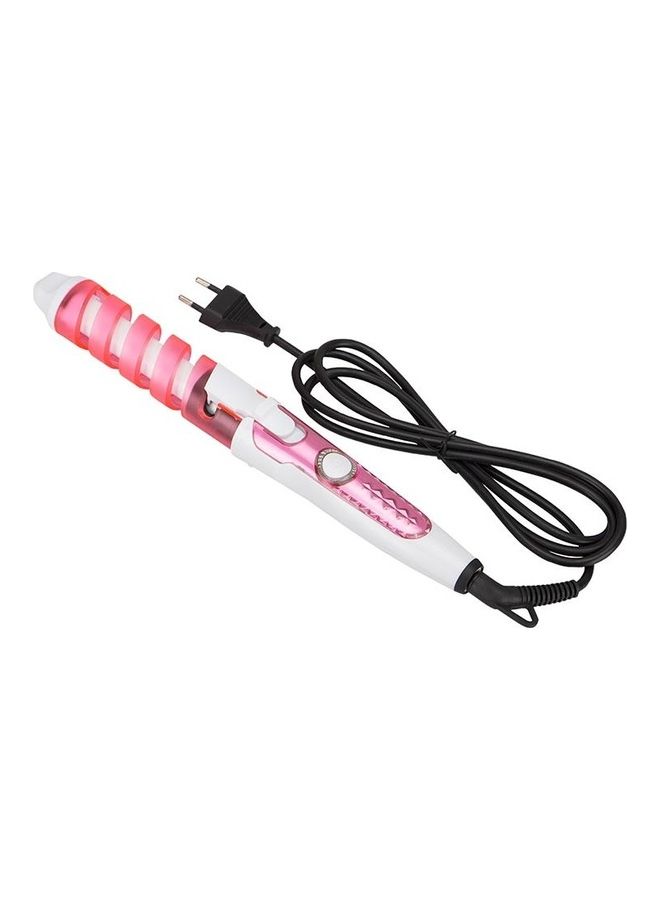 BGM Professional Salon Hair Curler Pink/White - Image 2