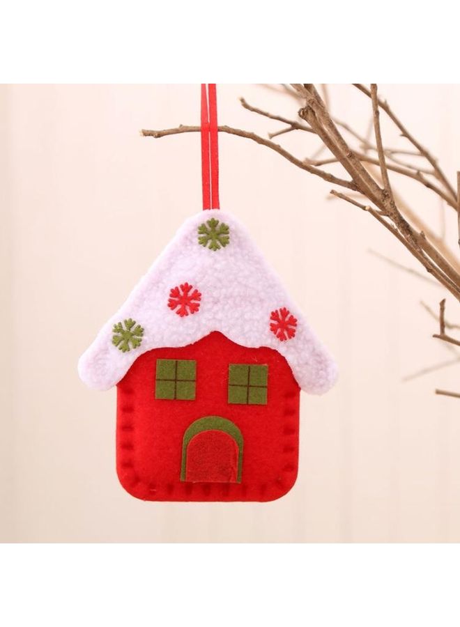 بي جي إم مجموعة دلايات لتزيين المنزل، مكونة من 10 قطع. أحمر/ أبيض/ أخضر - Image 2