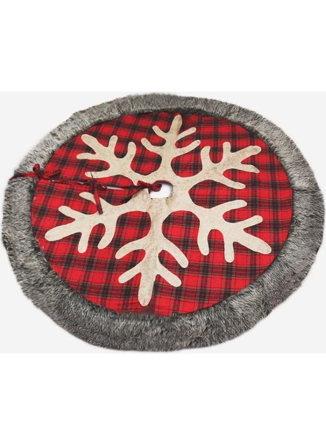 BGM Decorative Flower Lattice Tree Skirt Multicolour - Image 2