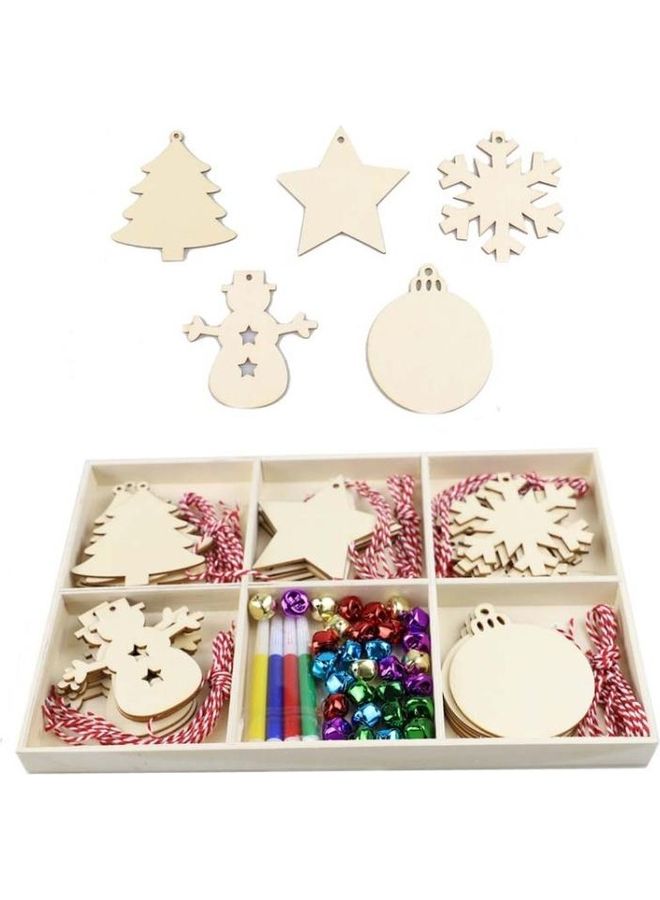 بي جي إم طقم هدايا للزينة يمكنك صنعها بنفسك أبيض - Image 1