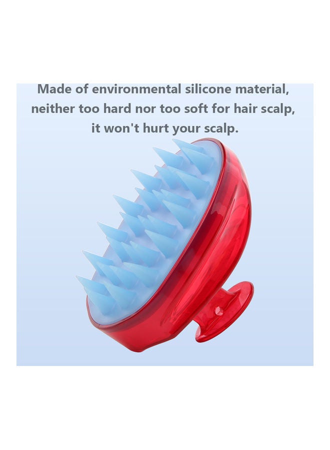 فرشاة تدليك فروة الرأس والشامبو أزرق سماوي - Image 2