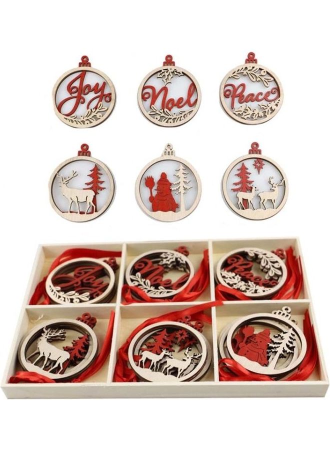 بي جي إم طقم هدايا للزينة يمكنك صنعها بنفسك أحمر/أبيض - Image 1