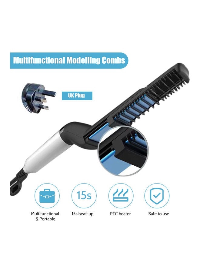 مشط متعدد الاستخدامات لتمليس الشعر واللحية متعدد الألوان - Image 1