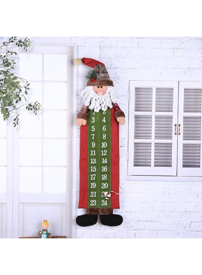 بي جي إم دمية بتصميم تقويم الكريسماس ثلاثي الابعاد متعدد الألوان - Image 1