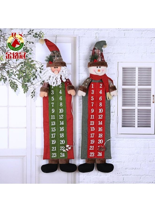 بي جي إم دمية بتصميم تقويم الكريسماس ثلاثي الابعاد متعدد الألوان - Image 5