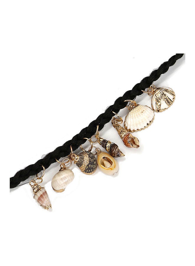 Generic - 10-Piece Hair Braid Rings Shell Pendants Multicolour - Image 1