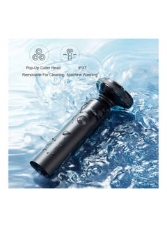 ShowSee Rechargeable Electric Shaver Razor Black  - Image 2