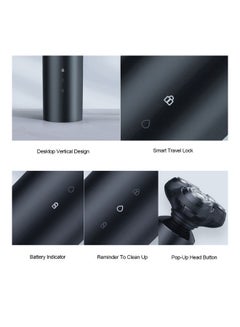 ShowSee Rechargeable Electric Shaver Razor Black  - Image 3