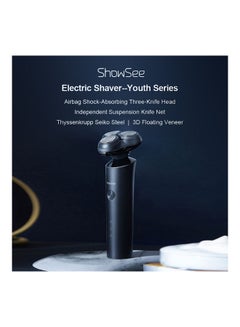 ShowSee Rechargeable Electric Shaver Razor Black  - Image 4