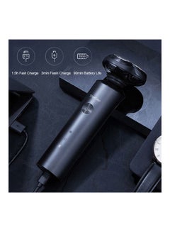 ShowSee Rechargeable Electric Shaver Razor Black  - Image 5
