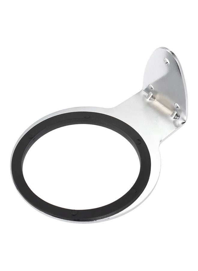Generic - Hair Dryer Holder Wall Mount Black/Silver 13 x 6 x 9cm - Image 1