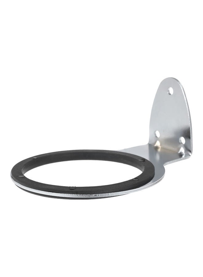 Generic - Hair Dryer Holder Wall Mount Black/Silver 13 x 6 x 9cm - Image 1
