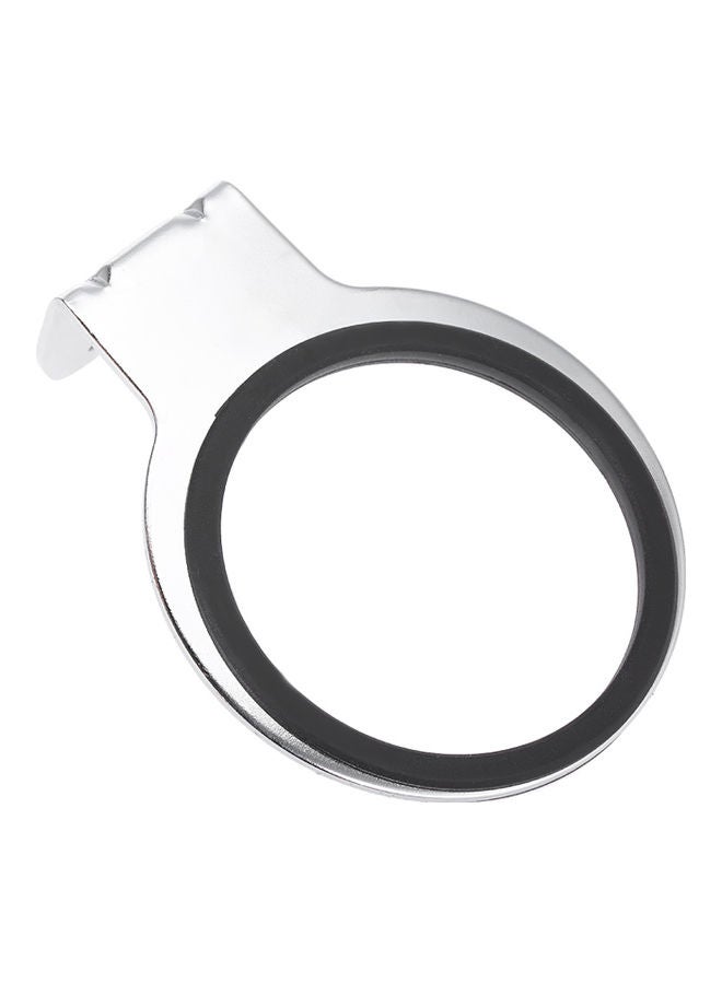 Generic - Hair Dryer Holder Wall Mount Black/Silver 13 x 6 x 9cm - Image 1