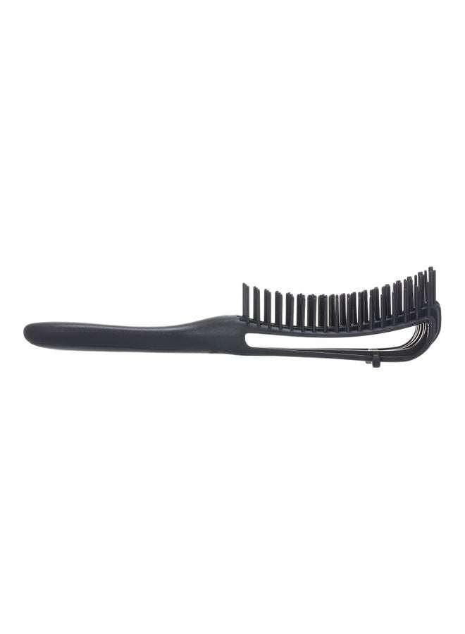 Eight-Claw Soft Scalp Massage Brush Black 25x7cm - Image 4