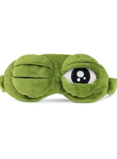 MissTiara Cartoon Eye Patches Cute Animal Sleeping Masks Green/White  - Image 2